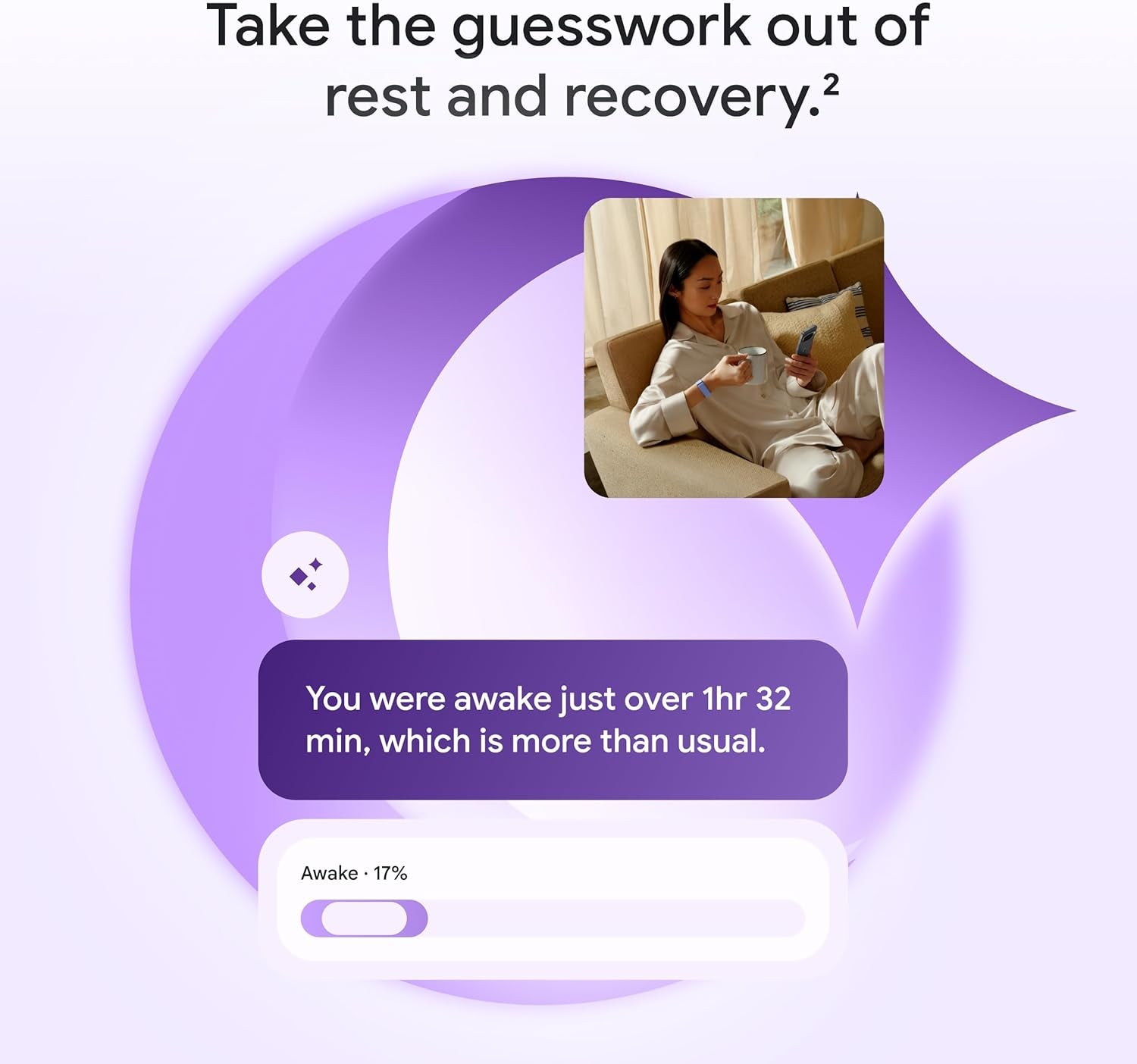 Google Fitbit Air - Screenless Activity Tracker with Fitness, Heart Rate, and Sleep Tracking - Personalized Ai-Powered Coaching - up to 7 Days’ Battery Life - Works with Ios and Android - Berry