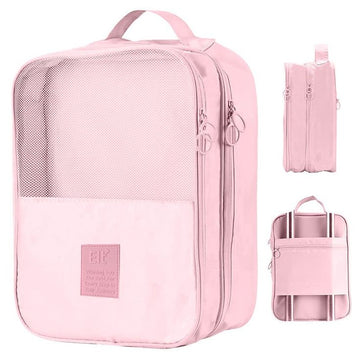 Travel shoe bag organizer