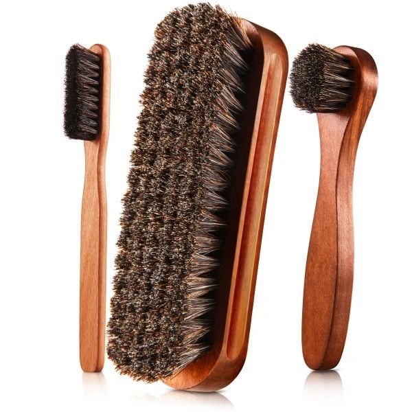 Shoe cleaning brush kit