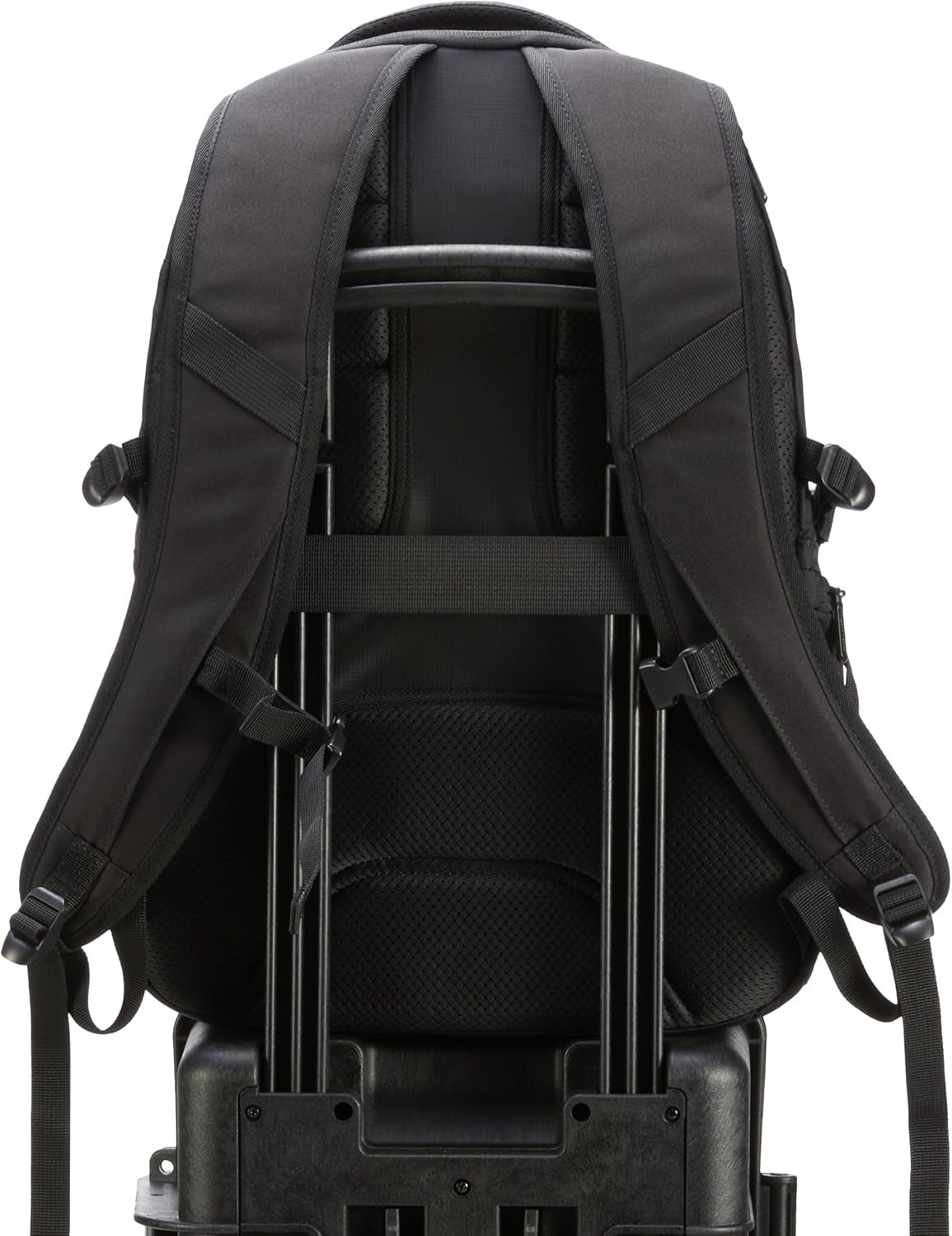 Travel Laptop Backpack with Multiple Pockets and Compartments for 17 in / 43.1 Cm Laptop, Water Resistant, Spacious with Padded Shoulder Straps, Black